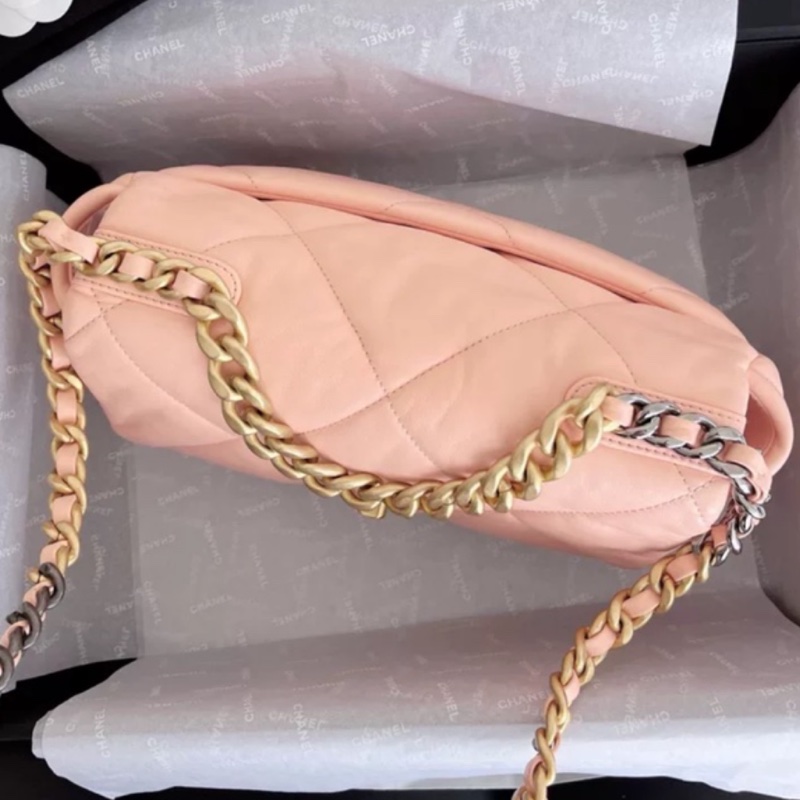 Chanel 19bag小號櫻花粉 #閒置新 #櫃上23萬多🔥-13