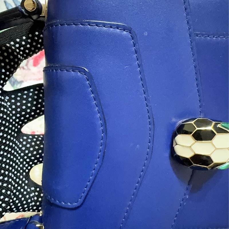 BVL寶格麗綠松石蛇頭小包-8