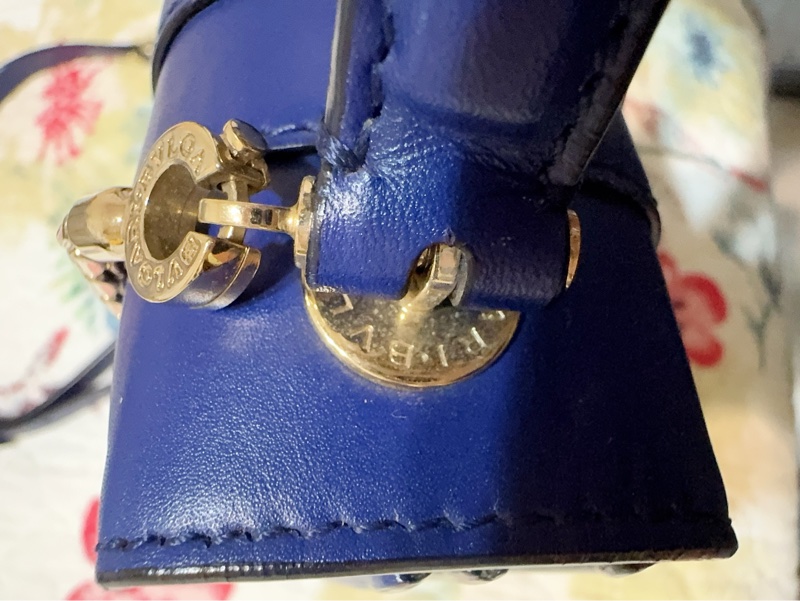 BVL寶格麗綠松石蛇頭小包-11