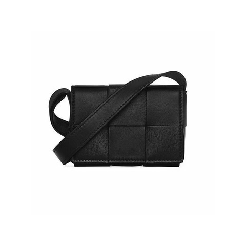 BOTTEGA VENETA Intrecciato 盒式迷你斜背包 666688 VMAY1 8425