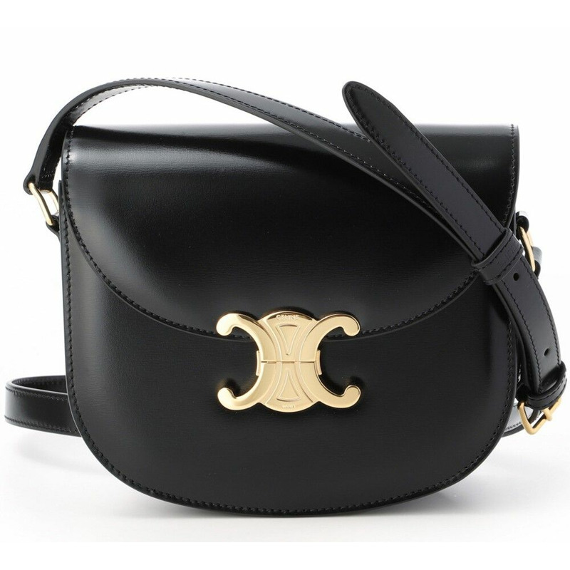 CELINE Clea Versace 亮面小牛皮-0