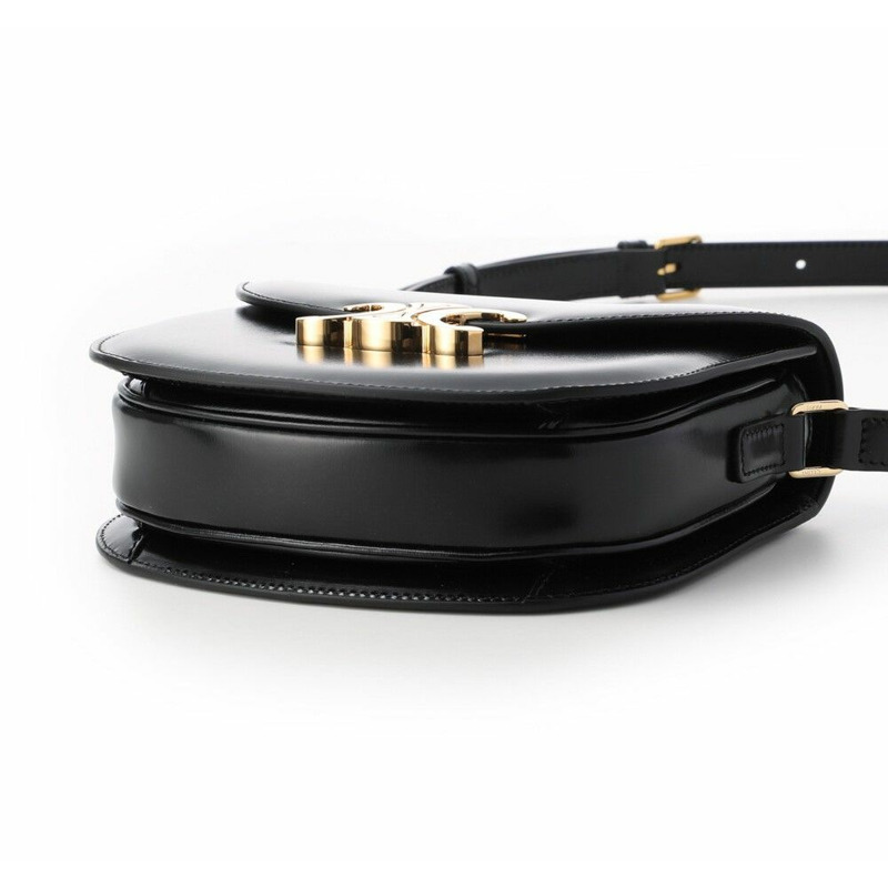 CELINE Clea Versace 亮面小牛皮-5