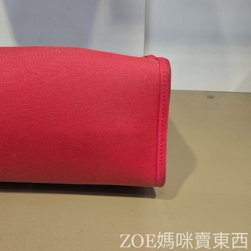 Hermes 桃紅色拼黑色牛皮 Herbag31-6