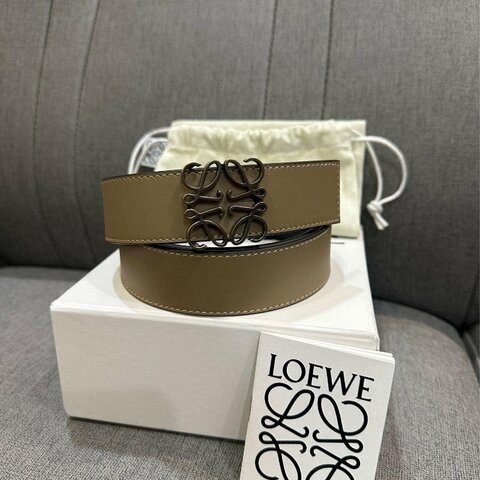 💎Han's house精品服飾💎 LOEWE 雙面用 寬 3.5cm 皮帶