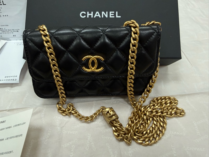 CHANEL WOC MINI 小金球-1