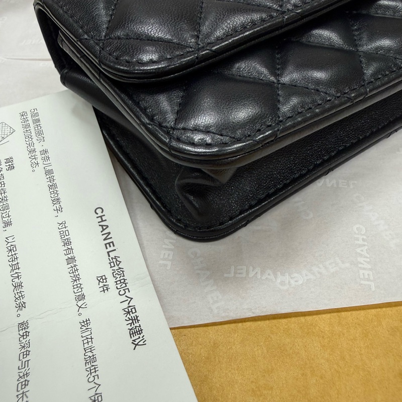 CHANEL WOC MINI 小金球-8