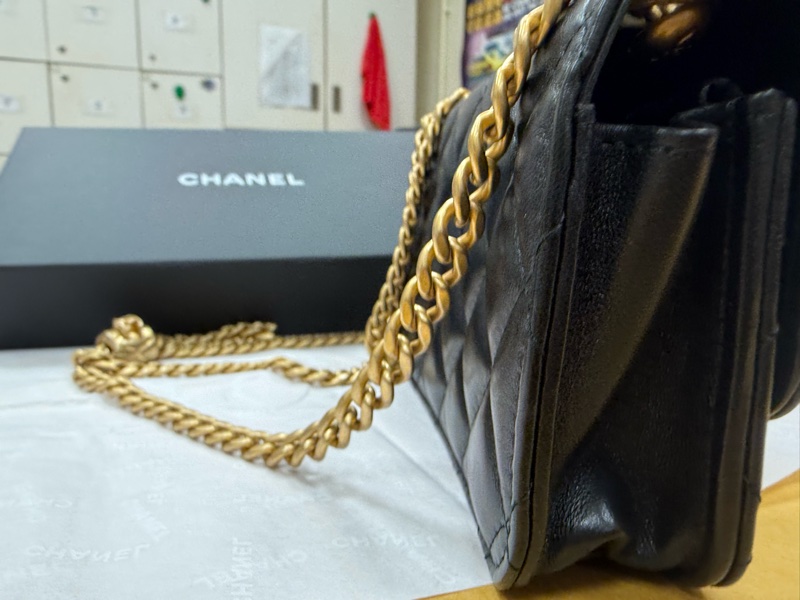 CHANEL WOC MINI 小金球-14