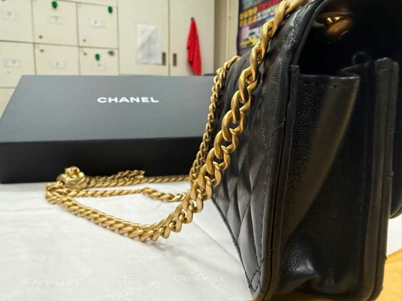 CHANEL WOC MINI 小金球-15
