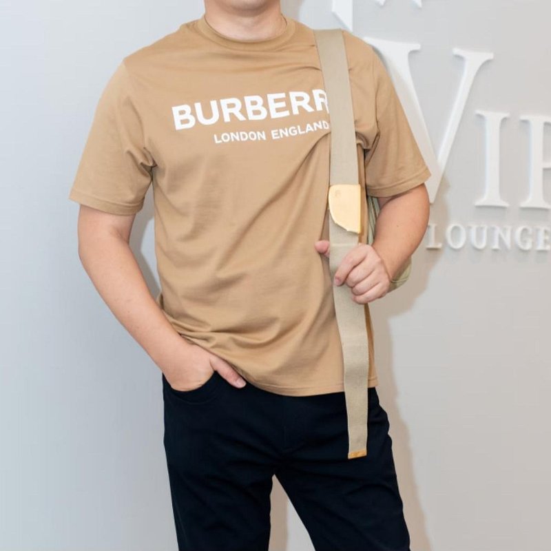 💎Han's house精品服飾💎 Burberry字母 Logo 短 T 短袖 T恤-5