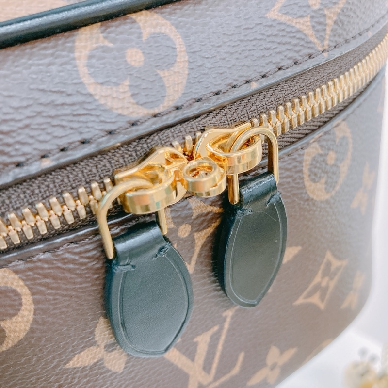 MS0422 LOUIS VUITTON VANITY 路易威登小號經典花紋化妝包包PM CANVAS REVERSE MONOGRAM-11
