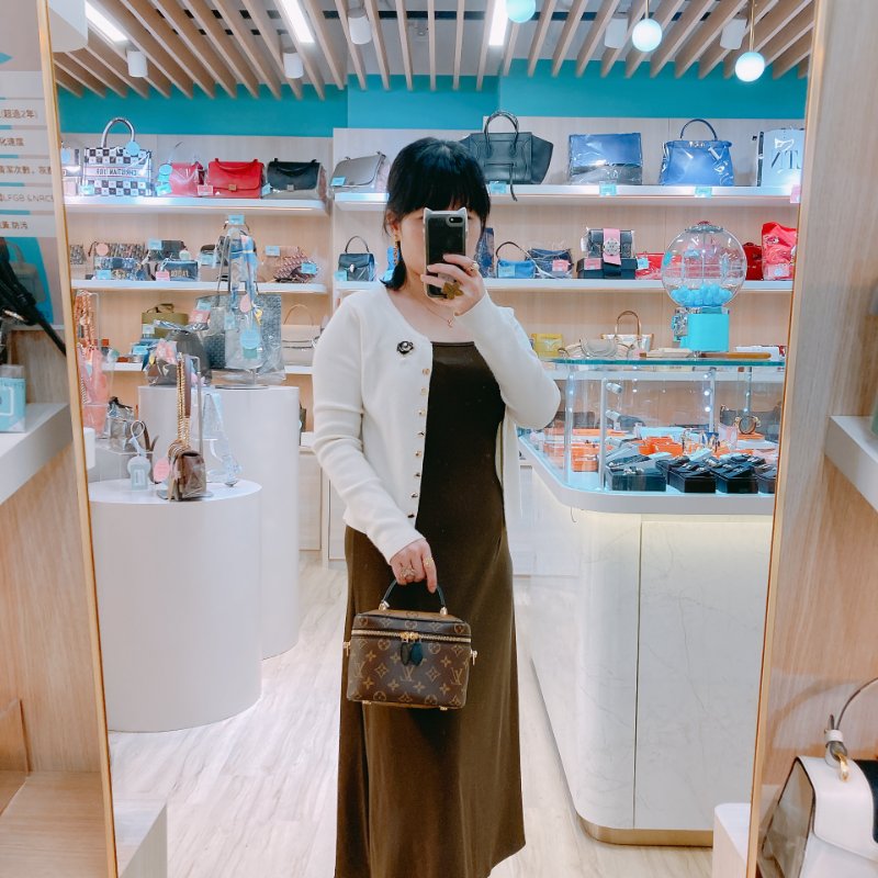 MS0422 LOUIS VUITTON VANITY 路易威登小號經典花紋化妝包包PM CANVAS REVERSE MONOGRAM-18