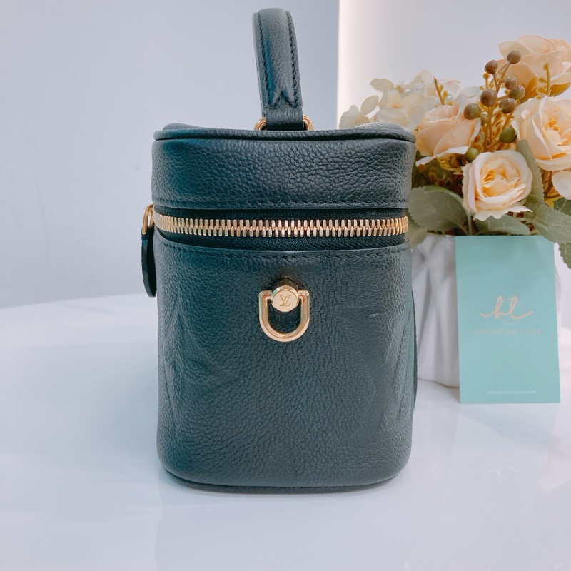 MS0423 LOUIS VUITTON 路易威登小號經典暗花紋化妝包包VANITY PM MONOGRAM EMPREINTE-2
