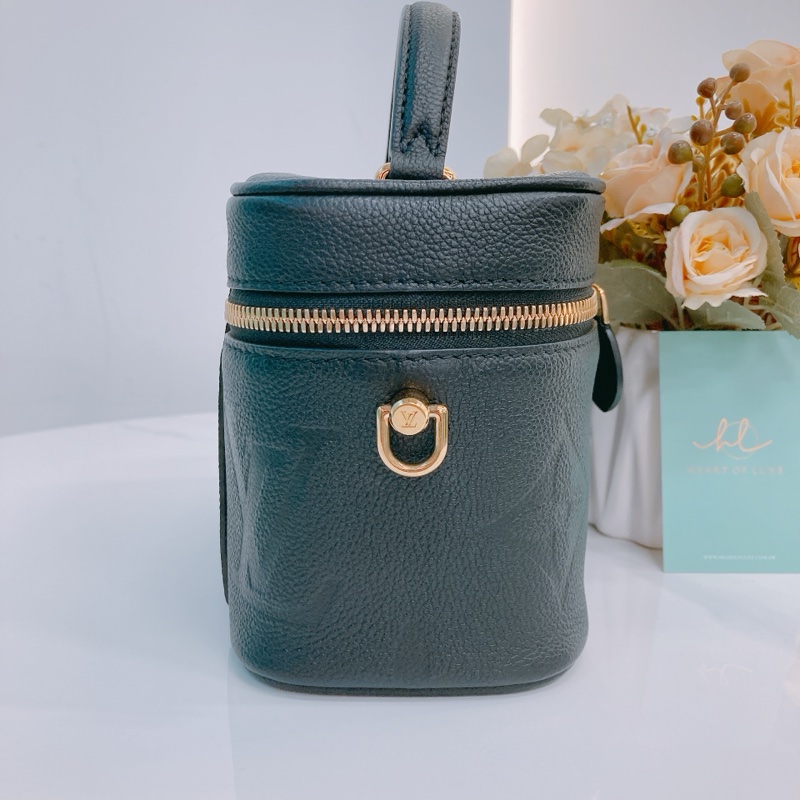 MS0423 LOUIS VUITTON 路易威登小號經典暗花紋化妝包包VANITY PM MONOGRAM EMPREINTE-3