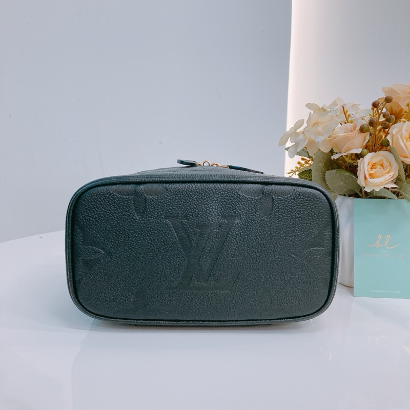 MS0423 LOUIS VUITTON 路易威登小號經典暗花紋化妝包包VANITY PM MONOGRAM EMPREINTE-4