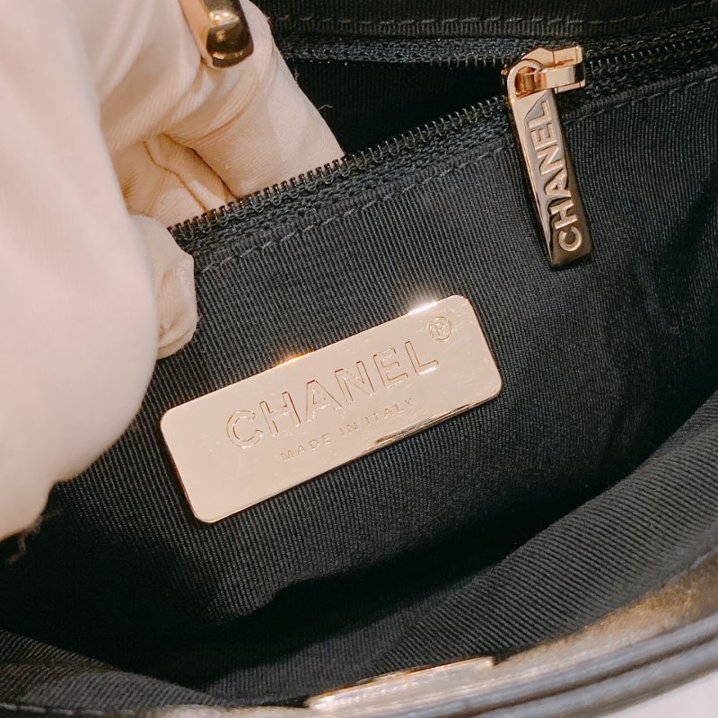 TW4620 Chanel 香奈兒手提肩背兩用 水桶包 黑色 牛皮2 Way Busket Bag Calfskin Black x GHW-9