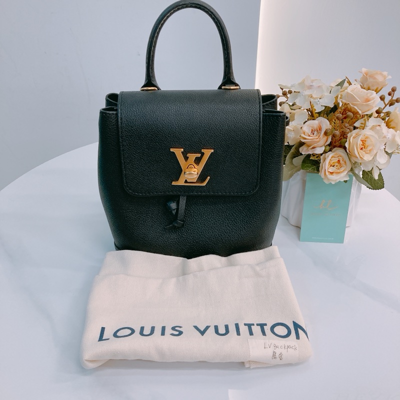 MS0424 LOUIS VUITTON路易威登迷你鎖號款全牛皮背包LOCKME MINI BACKPACK CALFSKIN-10