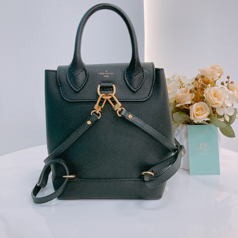 MS0424 LOUIS VUITTON路易威登迷你鎖號款全牛皮背包LOCKME MINI BACKPACK CALFSKIN-1