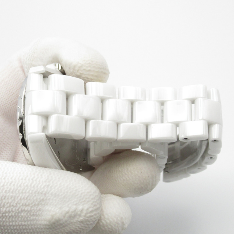 香奈兒 J12 月相腕錶，男士，白色，陶瓷，H3404-8