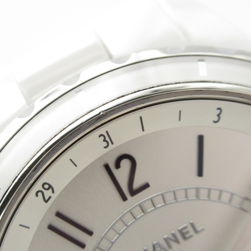 香奈兒 J12 月相腕錶，男士，白色，陶瓷，H3404-11