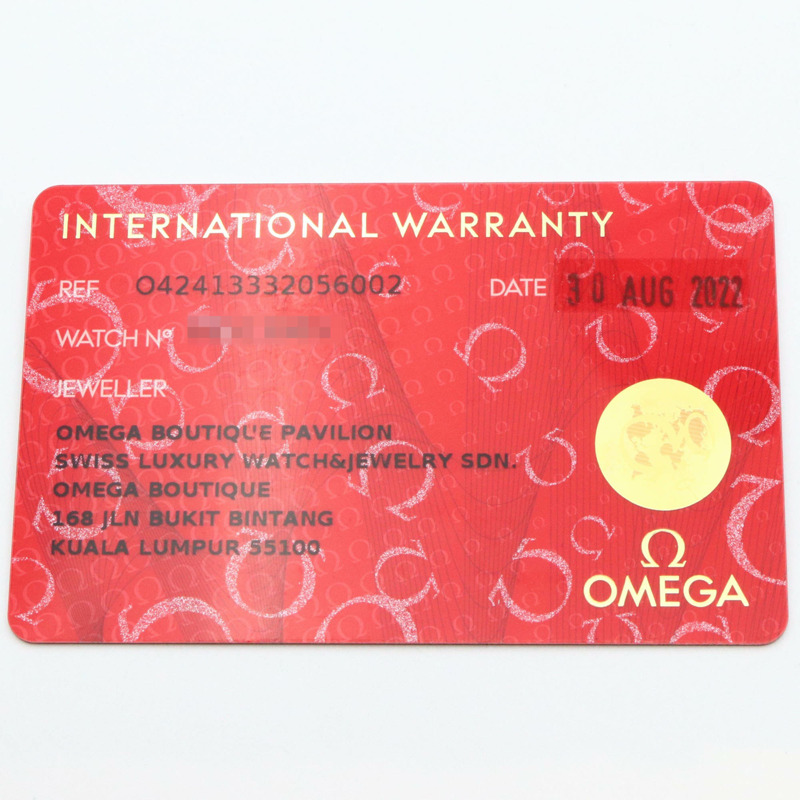 歐米茄碟飛系列尊貴腕錶，鑲鑽不鏽鋼錶殼搭配皮革錶帶，灰色，女款，424.13.33.20.56.002-8