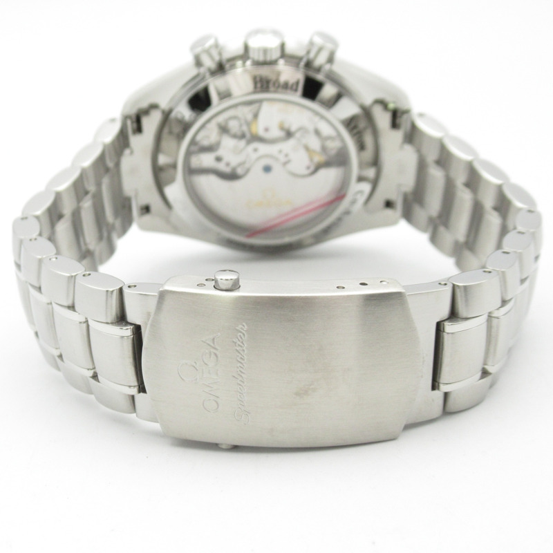 歐米茄超霸系列闊箭不鏽鋼男士腕錶，黑色，321.10.42.50.01.001-3