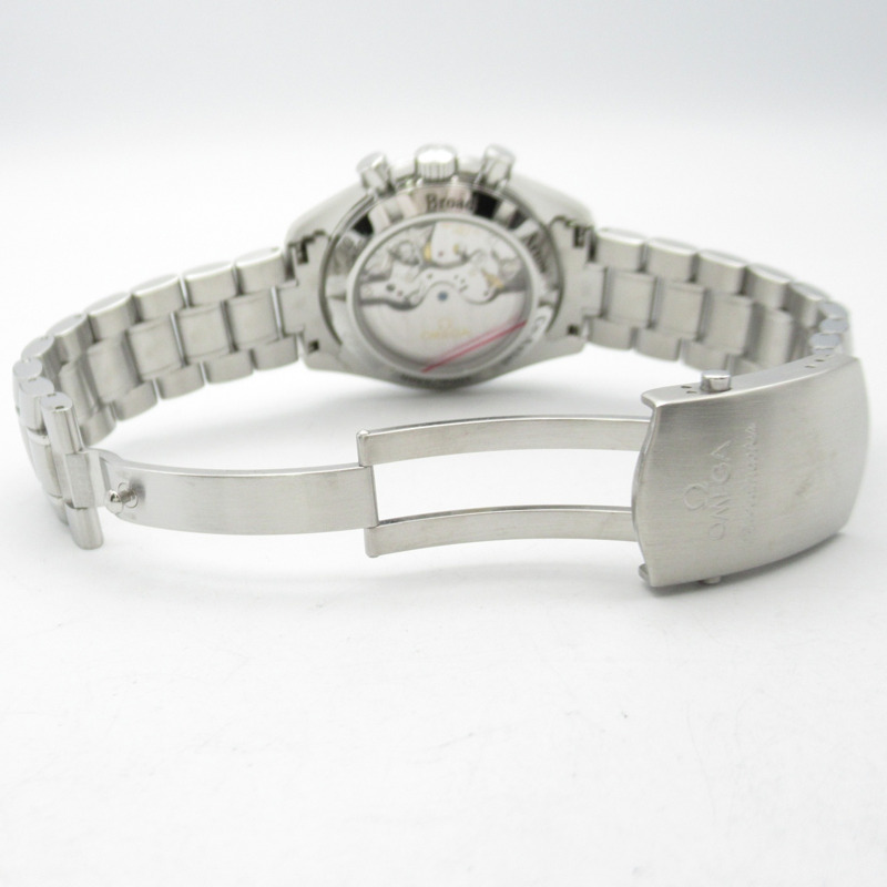 歐米茄超霸系列闊箭不鏽鋼男士腕錶，黑色，321.10.42.50.01.001-4