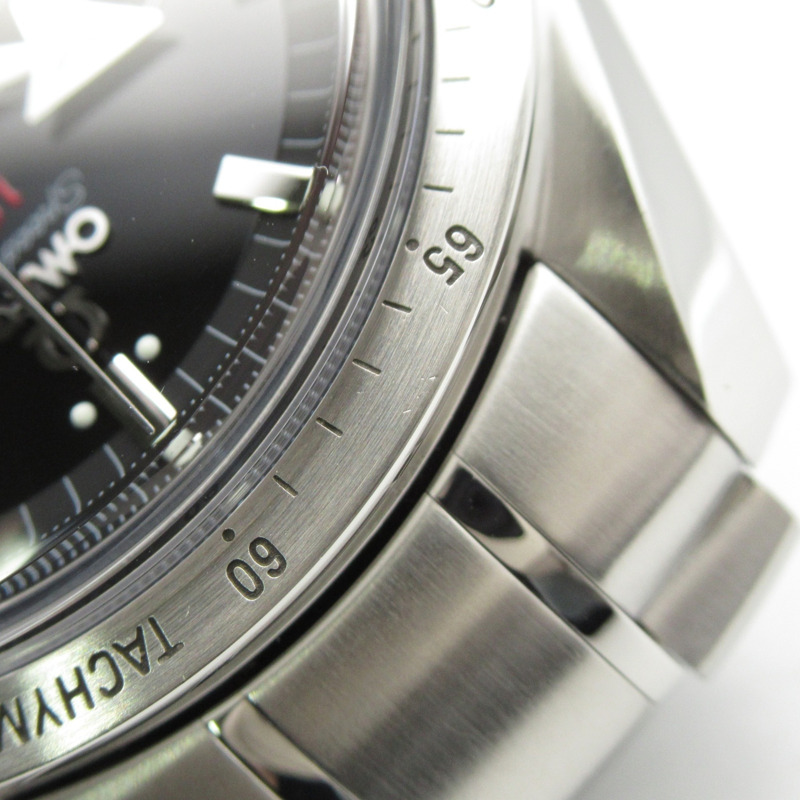 歐米茄超霸系列闊箭不鏽鋼男士腕錶，黑色，321.10.42.50.01.001-11