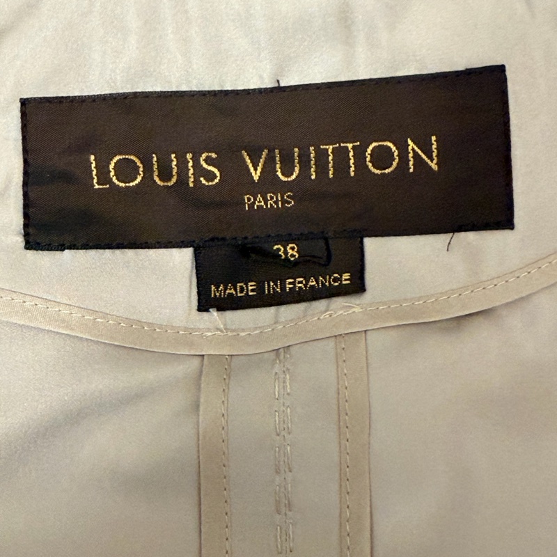 🍒LOUIS VUITTON 鐵灰色絲質外套 2F251227-1-5