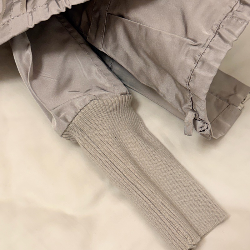 🍒LOUIS VUITTON 鐵灰色絲質外套 2F251227-1-9