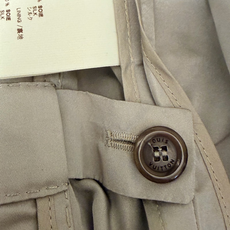 🍒LOUIS VUITTON 鐵灰色絲質外套 2F251227-1-10