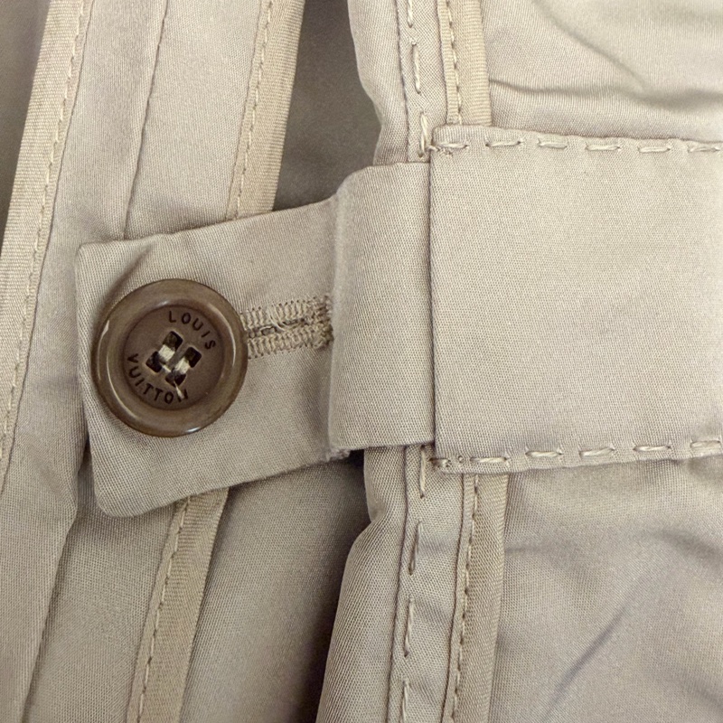 🍒LOUIS VUITTON 鐵灰色絲質外套 2F251227-1-11