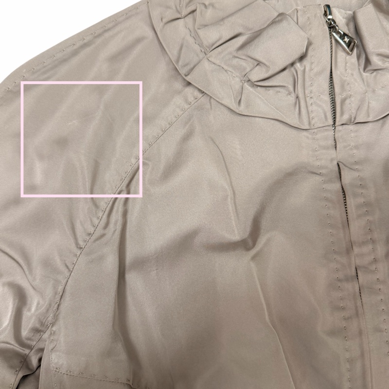 🍒LOUIS VUITTON 鐵灰色絲質外套 2F251227-1-13