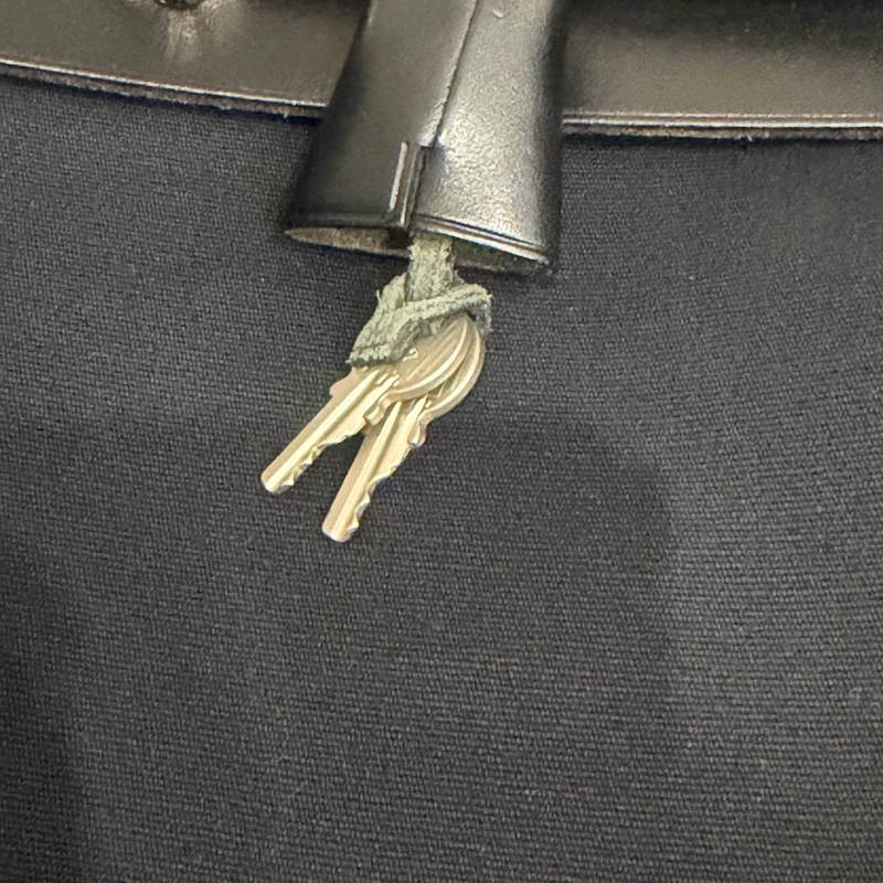 herbag黑銀後背雙肩包-15