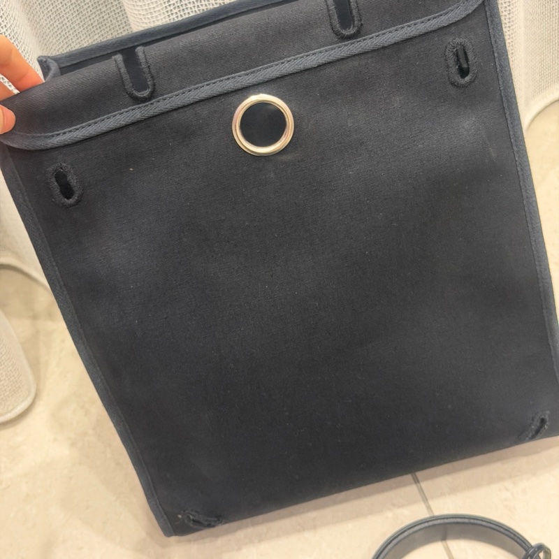 herbag黑銀後背雙肩包-29