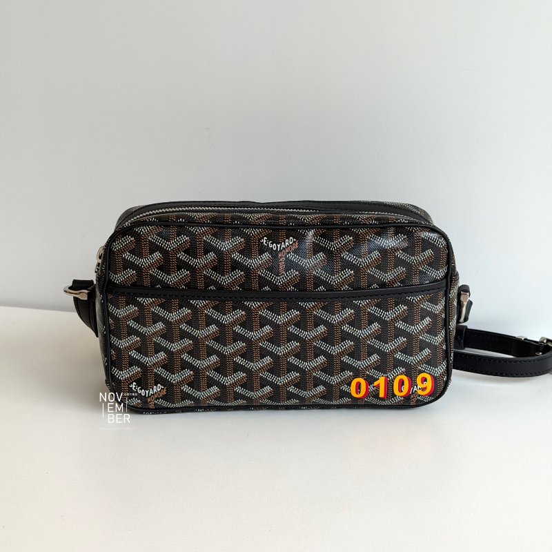 98新🫰🏻Goyard 戈雅Cap-Vert PM Bag 相機包 黑色-0