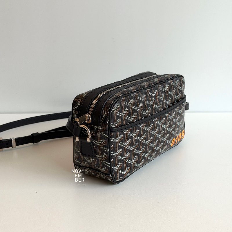 98新🫰🏻Goyard 戈雅Cap-Vert PM Bag 相機包 黑色-1