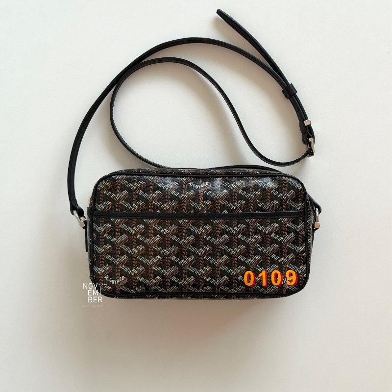 98新🫰🏻Goyard 戈雅Cap-Vert PM Bag 相機包 黑色-5