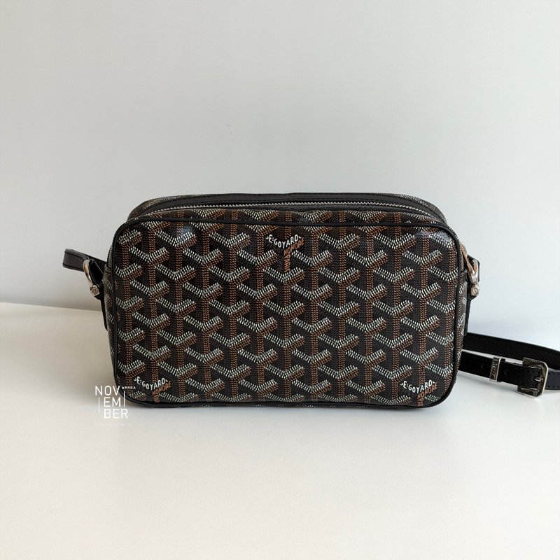 98新🫰🏻Goyard 戈雅Cap-Vert PM Bag 相機包 黑色-6
