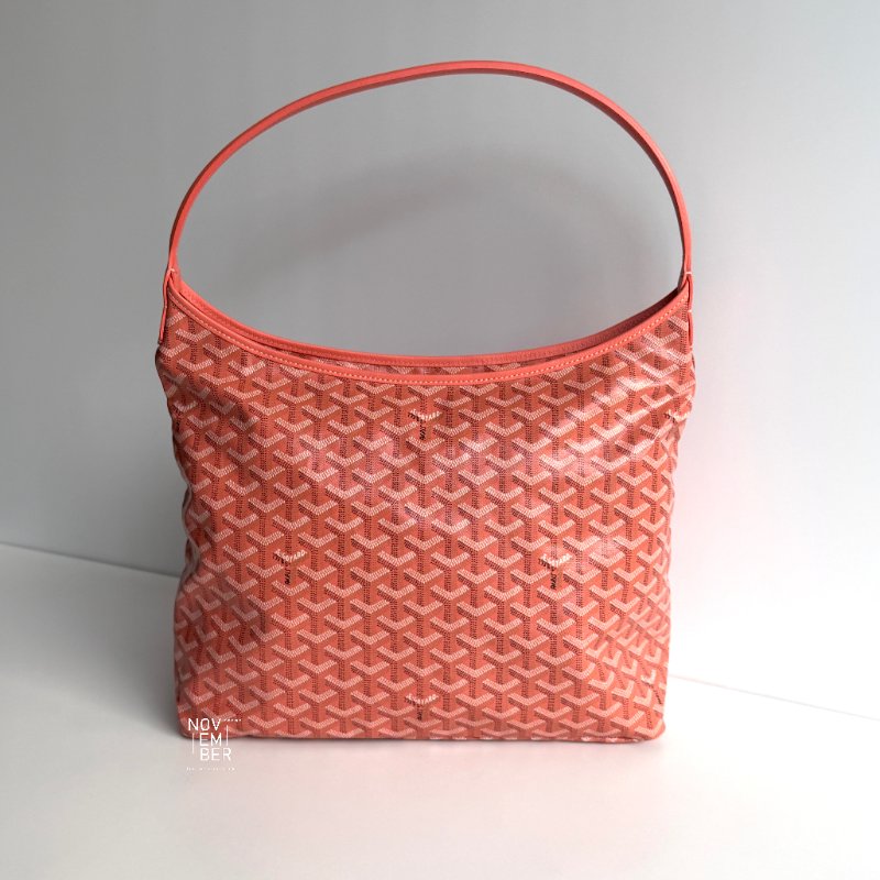 99新🆕Goyard 戈雅 Hobo 粉橘限定色-0
