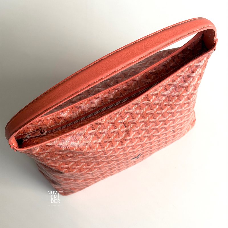 99新🆕Goyard 戈雅 Hobo 粉橘限定色-2