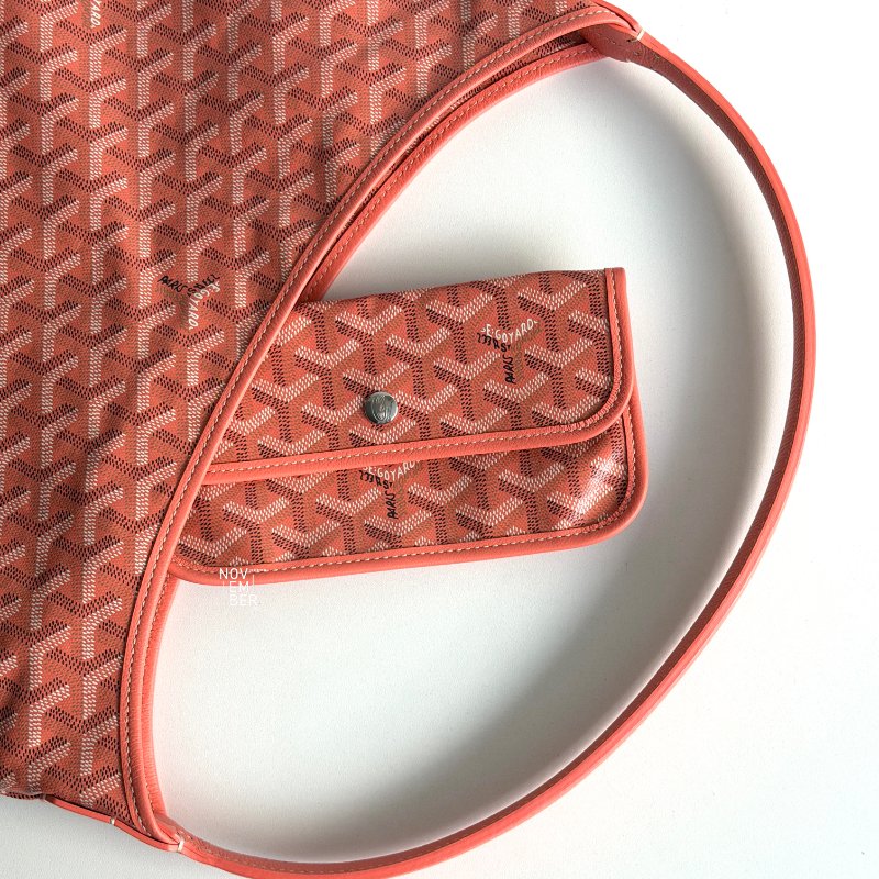 99新🆕Goyard 戈雅 Hobo 粉橘限定色-4