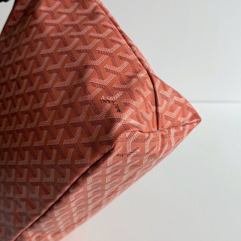 99新🆕Goyard 戈雅 Hobo 粉橘限定色-9