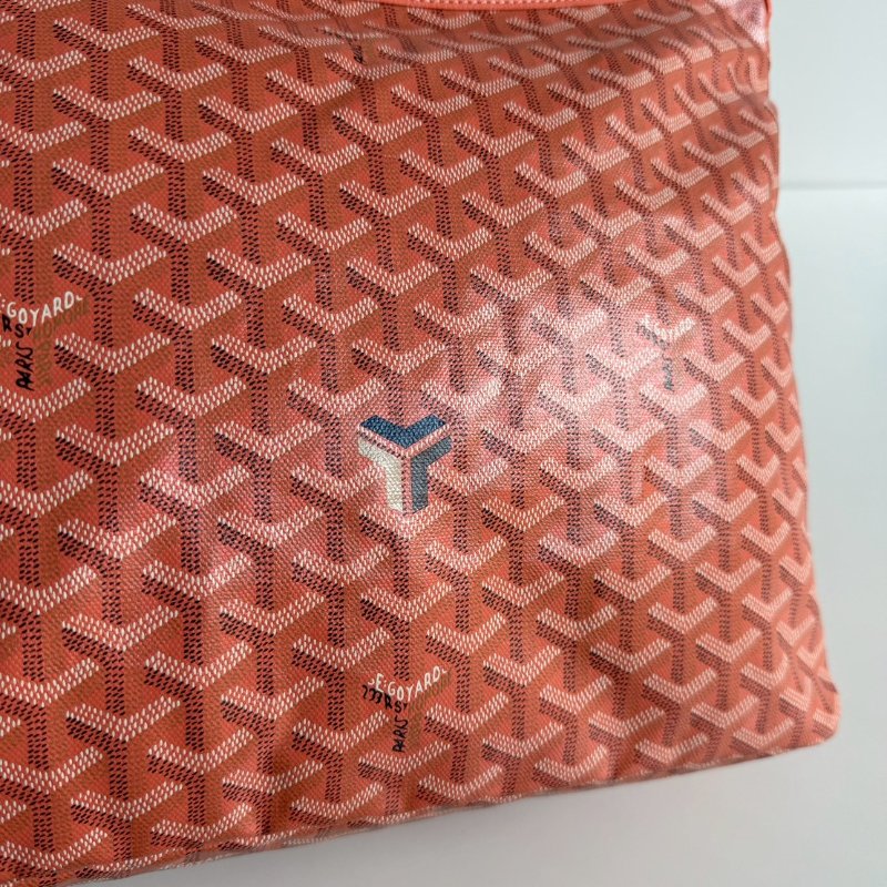 99新🆕Goyard 戈雅 Hobo 粉橘限定色-12