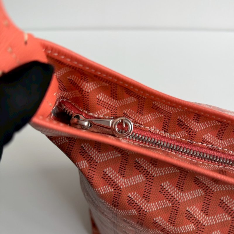 99新🆕Goyard 戈雅 Hobo 粉橘限定色-13