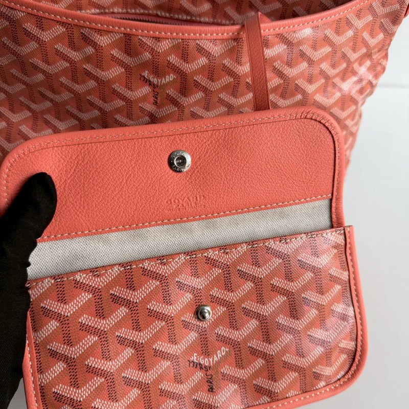 99新🆕Goyard 戈雅 Hobo 粉橘限定色-16