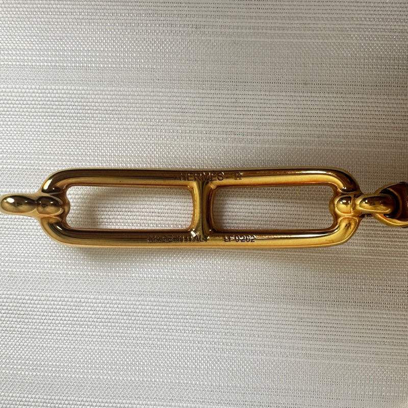 99新 愛馬仕/Hermes Roulis Double Tour Bracelet T1 黑色手鏈Swift皮革軟牛皮-10