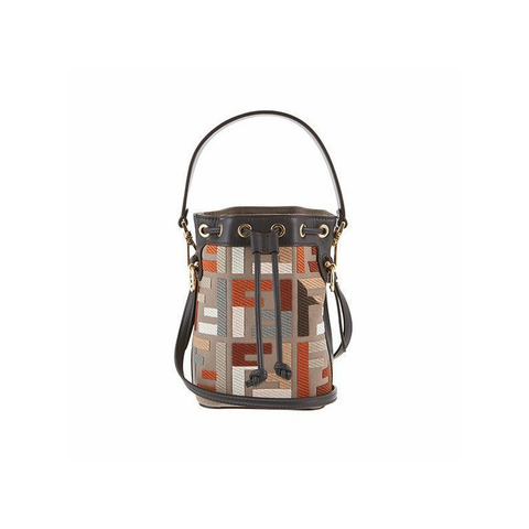 FENDI Montrezzo 小號水桶女士單肩包 8BS010 APKE F1MB5