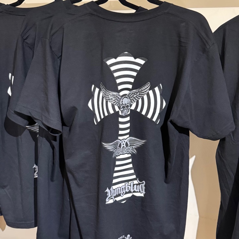 全新 Chrome Hearts 克羅心 倫敦限定 新款短袖T恤 Foti X YungBlud-5