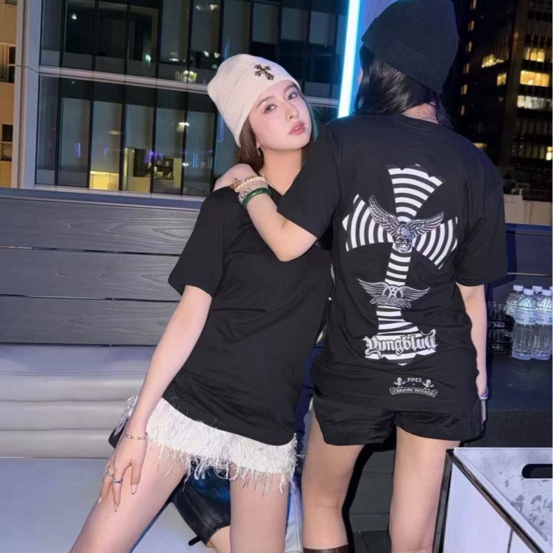 全新 Chrome Hearts 克羅心 倫敦限定 新款短袖T恤 Foti X YungBlud-6