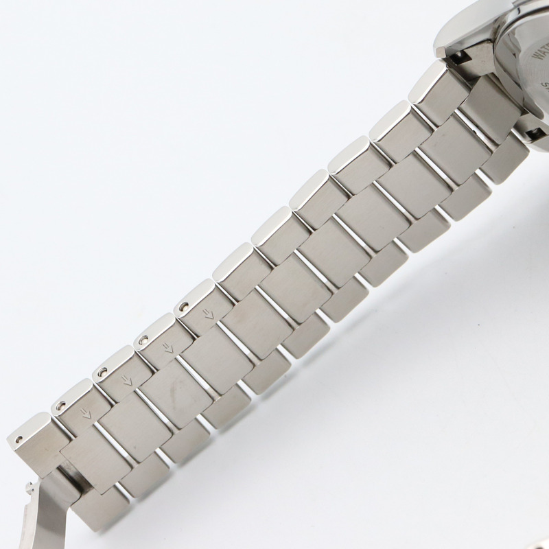 Gucci G-Timeless 男士不鏽鋼腕錶，白色，尺寸 126.4-14